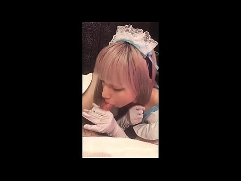 ❤️ Японы шүтээн [маюка], Францын үйлчлэгчийн хувцас, 1-р хэсэг, лосьоноор дарж, хөхрөх ❤ Шударга гэдсээр видео манайд ☑
